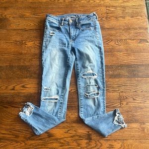 American eagle 0short jeggings